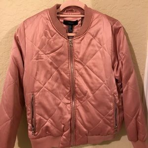 Pink winter jacket